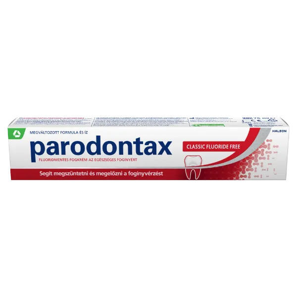 Parodontax fluoridmentes fogkrém 75 ml termékhez kapcsolódó kép