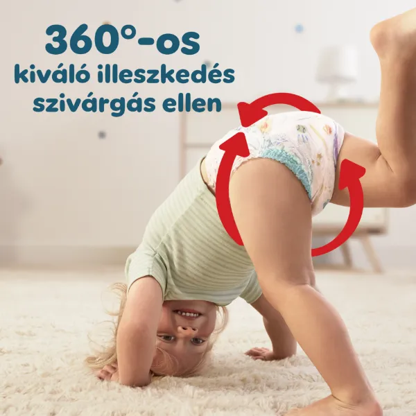Pampers Pants Bugyipelenka, Méret: 8, 32 db pelenka, 17kg+ termékhez kapcsolódó kép