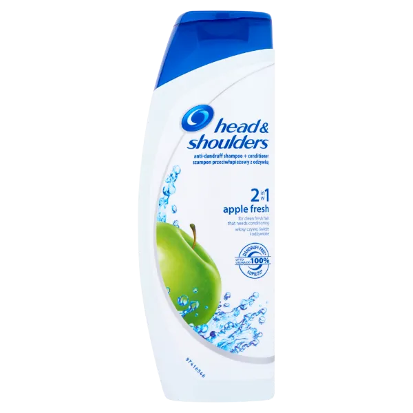 Head & Shoulders Apple Fresh 2az1-ben Sampon És Balzsam Az Akár 100%-os Korpamentességért termékhez kapcsolódó kép