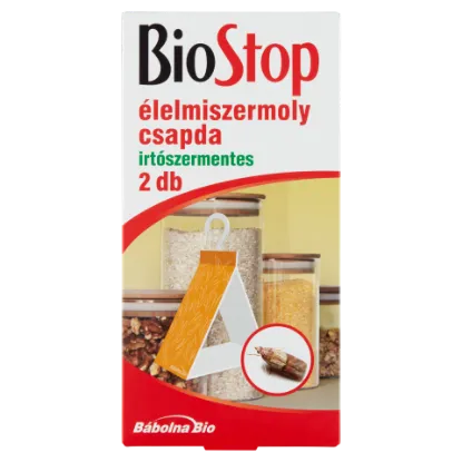 BioStop irtószermentes élelmiszermoly csapda 2 db termékhez kapcsolódó kép