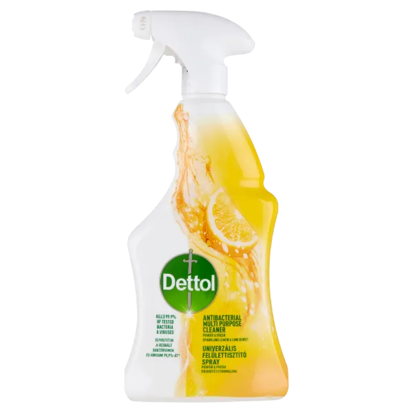 Dettol Power & Fresh Frissítő Citrom & Lime univerzális felülettisztító spray 500 ml termékhez kapcsolódó kép