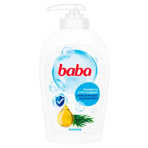 Baba folyékony krémszappan antibakteriális összetevővel 250 ml termékhez kapcsolódó kép