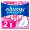 Always Ultra Sensitive Super Plus (2-es Méret) Egészségügyi Betét, 8 db termékhez kapcsolódó kép
