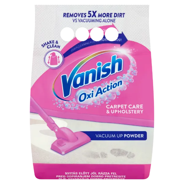 Vanish Oxi Action szőnyegtisztító por 650 g termékhez kapcsolódó kép
