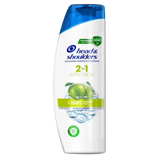 Head & Shoulders Apple Fresh 2az1-ben Sampon És Balzsam Az Akár 100%-os Korpamentességért termékhez kapcsolódó kép