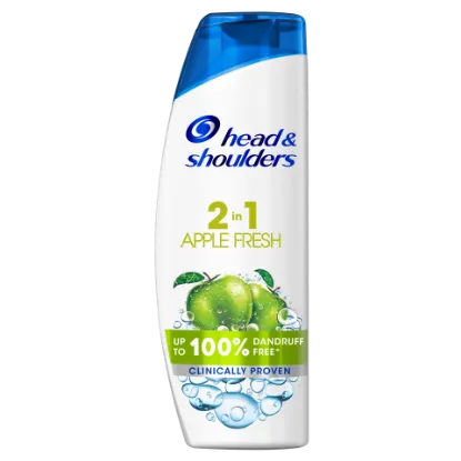 Head & Shoulders Apple Fresh 2az1-ben Sampon És Balzsam Az Akár 100%-os Korpamentességért termékhez kapcsolódó kép