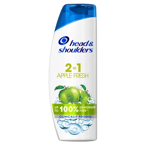 Head & Shoulders Apple Fresh 2az1-ben Sampon És Balzsam Az Akár 100%-os Korpamentességért termékhez kapcsolódó kép