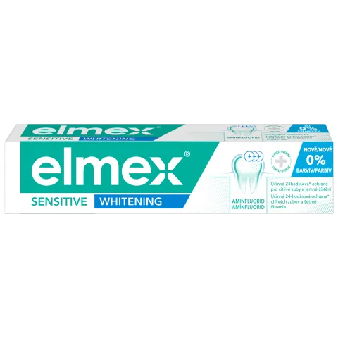 elmex Sensitive Whitening fogkrém érzékeny fogakra 75 ml termékhez kapcsolódó kép