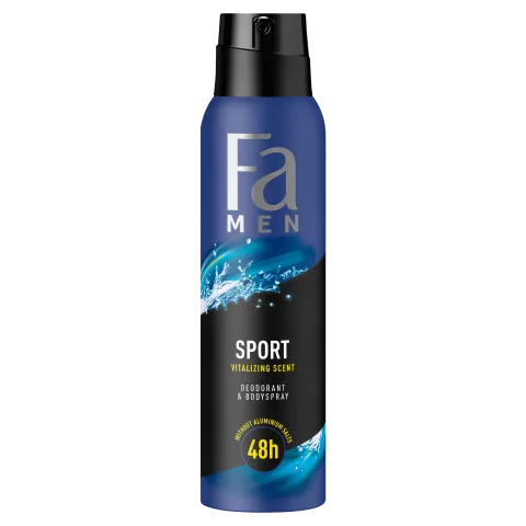 Fa Men Sport deospray zöld citrusos illattal 150 ml termékhez kapcsolódó kép