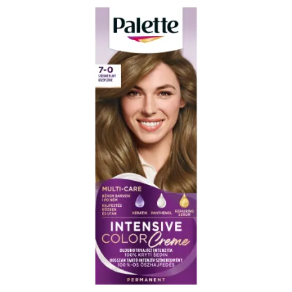 Palette Intensive Color Creme tartós hajfesték 7-0 középszőke termékhez kapcsolódó kép