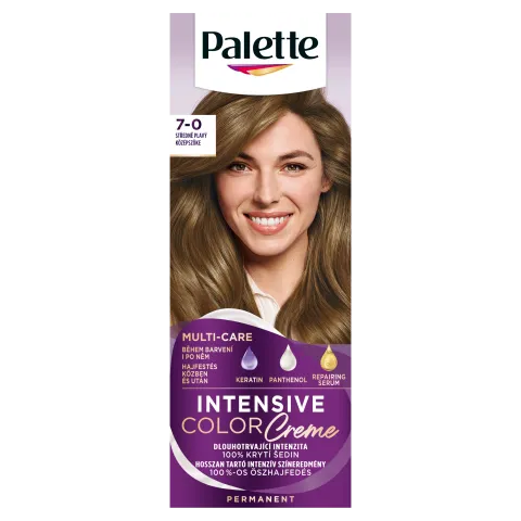 Palette Intensive Color Creme tartós hajfesték 7-0 középszőke termékhez kapcsolódó kép