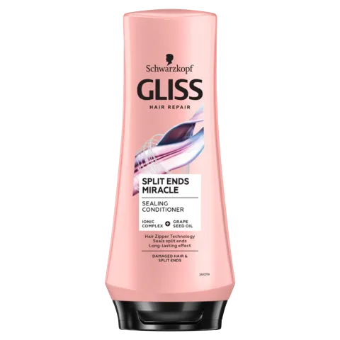 Gliss Split Ends Miracle hajbalzsam Ionic komplex-szel + szőlőmagolajjal 200 ml termékhez kapcsolódó kép