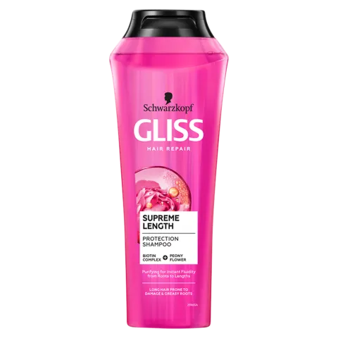 Gliss Supreme Lenght sampon biotin komplex-szel & bazsarózsával 250 ml termékhez kapcsolódó kép