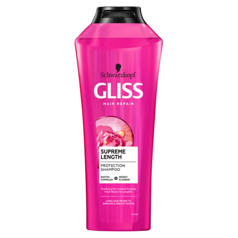 Gliss Supreme Length sampon biotin komplex-szel & bazsarózsával 400 ml termékhez kapcsolódó kép