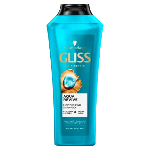 Gliss Aqua Revive sampon hialuron komplex-szel és tengeri algával 400 ml termékhez kapcsolódó kép