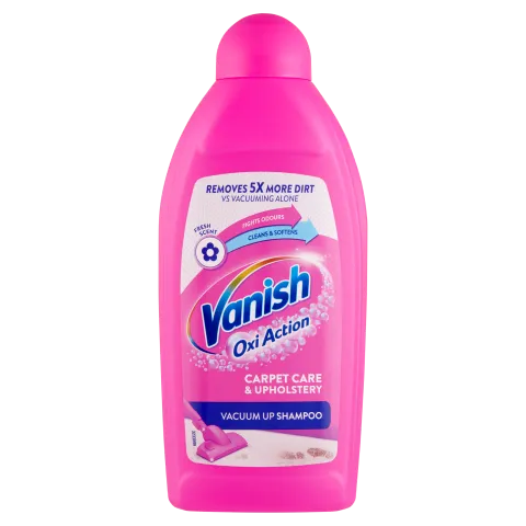 Vanish Oxi Action kézi szőnyeg- és kárpittisztító sampon 500 ml termékhez kapcsolódó kép