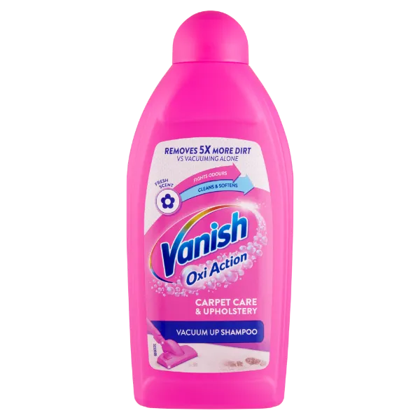 Vanish Oxi Action kézi szőnyeg- és kárpittisztító sampon 500 ml termékhez kapcsolódó kép