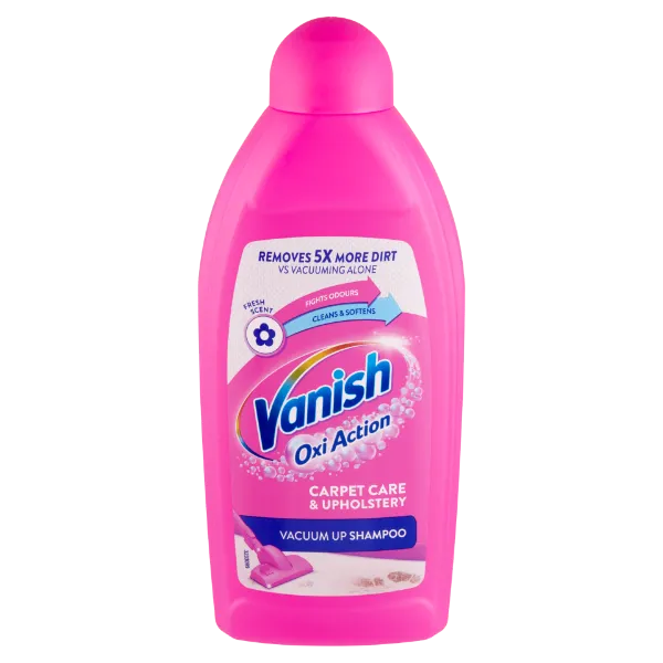 Vanish Oxi Action kézi szőnyeg- és kárpittisztító sampon 500 ml termékhez kapcsolódó kép