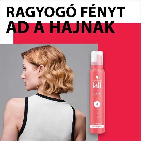 Taft Shine hajhab minden hajtípusra 200 ml termékhez kapcsolódó kép