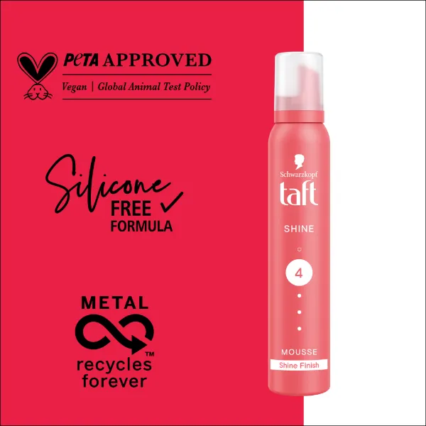 Taft Shine hajhab minden hajtípusra 200 ml termékhez kapcsolódó kép
