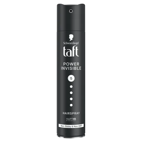 Taft Power Invisible hajlakk minden hajtípusra 250 ml termékhez kapcsolódó kép