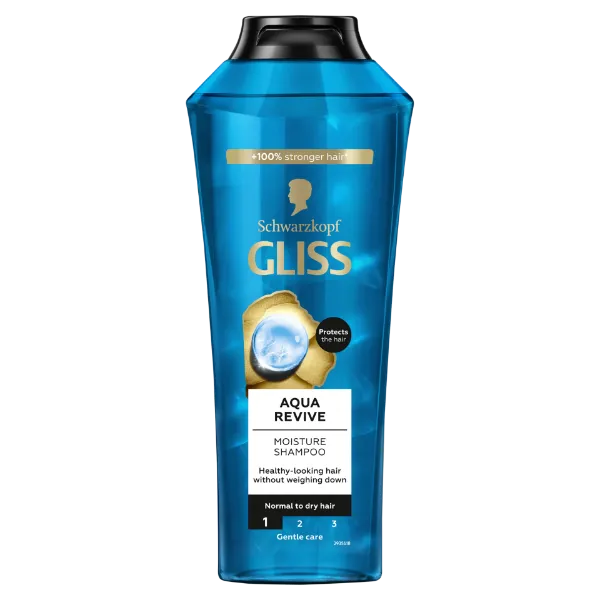Gliss Aqua Revive sampon hialuron komplex-szel és tengeri algával 400 ml termékhez kapcsolódó kép