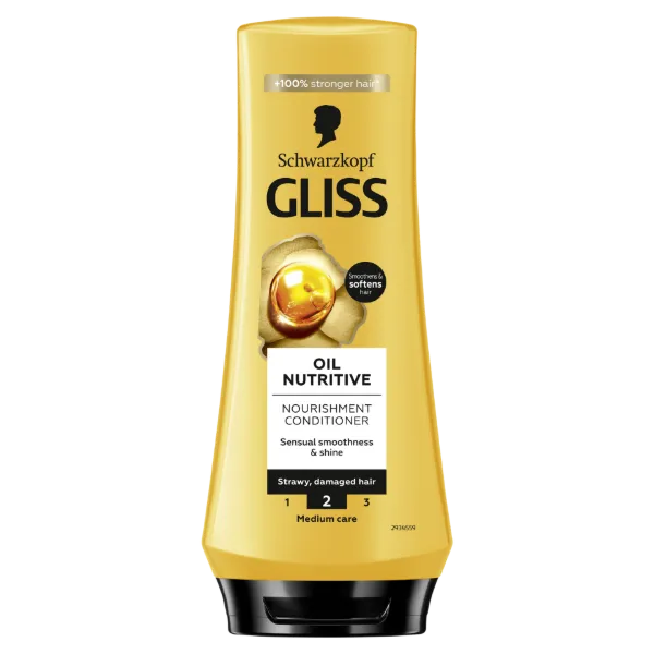 Gliss Tápláló Olaj hajbalzsam omega 9 olajsavval és marula olajjal 200 ml termékhez kapcsolódó kép