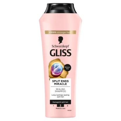 Gliss Split Ends Miracle sampon ionic komplex-szel és szőlőmag olajjal 250 ml termékhez kapcsolódó kép