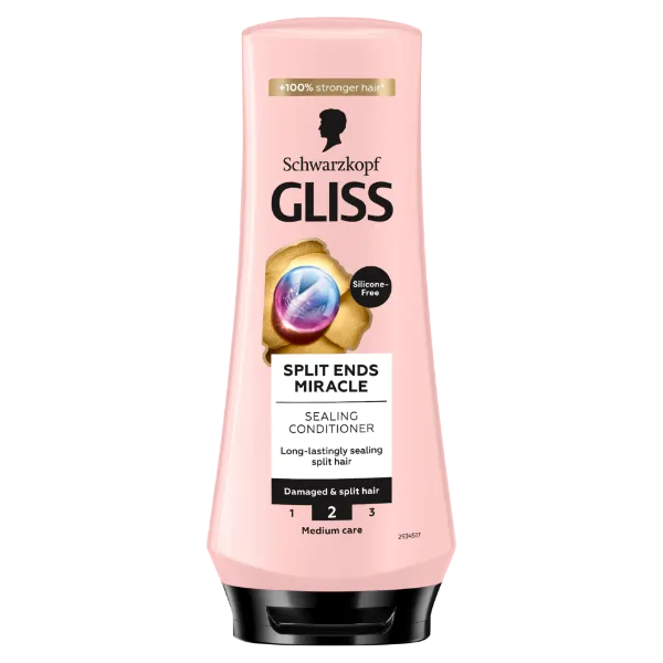 Gliss Split Ends Miracle hajbalzsam Ionic komplex-szel + szőlőmagolajjal 200 ml termékhez kapcsolódó kép