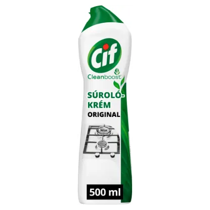 Cif Cleanboost Cream Original súrolókrém 500 ml termékhez kapcsolódó kép