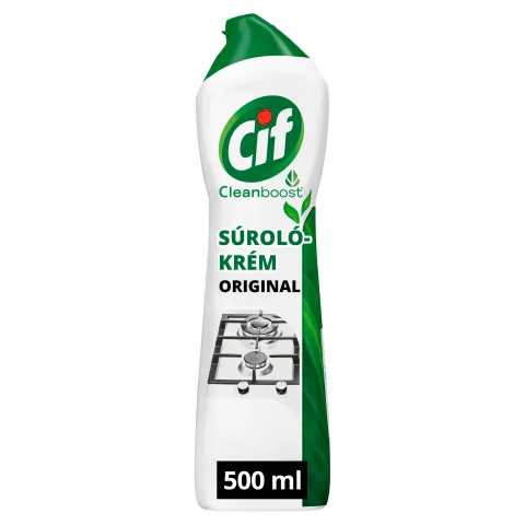 Cif Cleanboost Cream Original súrolókrém 500 ml termékhez kapcsolódó kép