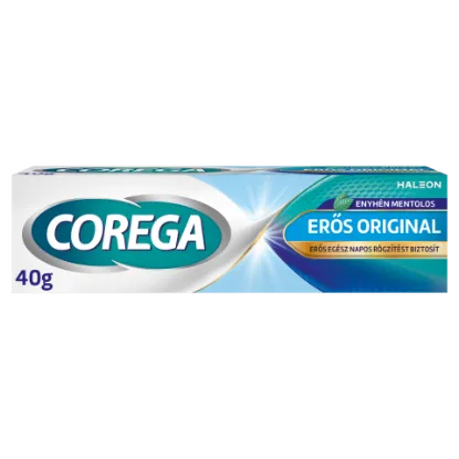 Corega erős műfogsorrögzítő krém 40 g termékhez kapcsolódó kép