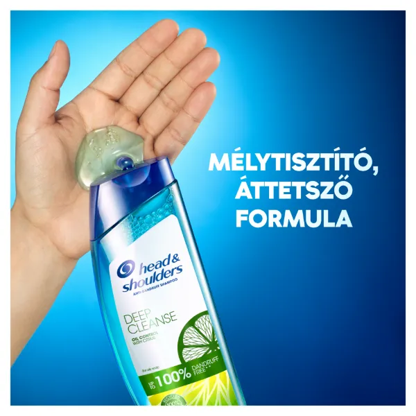 Head & Shoulders Deep Cleanse Oil Control korpásodás elleni sampon – 300 ml termékhez kapcsolódó kép