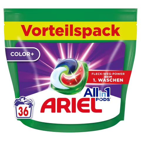 Ariel All-in-1 PODS Color+ folyékony mosókapszula, 36 Mosáshoz termékhez kapcsolódó kép