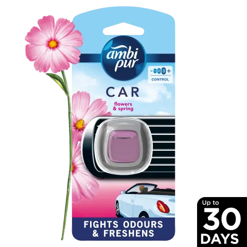 Ambi Pur Car Flowers and Spring Légfrissítő Kezdőkészlet 1 Db termékhez kapcsolódó kép