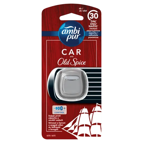 Ambi Pur Car Old Spice Légfrissítő Kezdőkészlet 1 Db termékhez kapcsolódó kép
