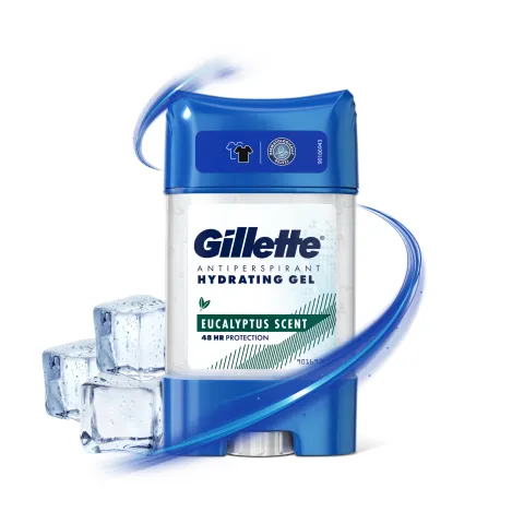Gillette Eukaliptusz Izzadásgátló Dezodor Hidratáló Gél Férfiaknak termékhez kapcsolódó kép