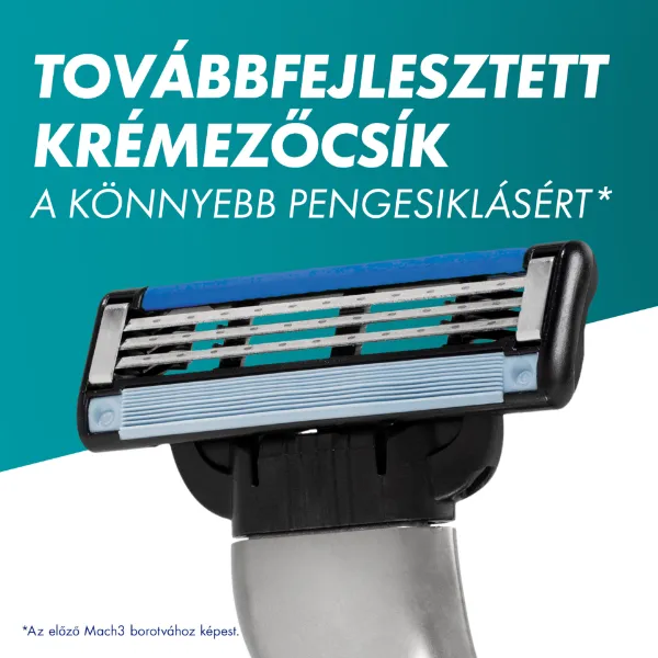 Gillette Mach3 Borotvabetétek Férfi Borotvához, 5 db Borotvabetét termékhez kapcsolódó kép