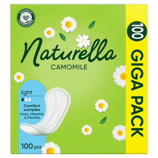 Naturella Light Kamilla Tisztasági Betét X100 termékhez kapcsolódó kép