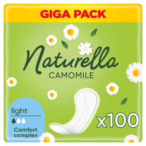 Naturella Light Kamilla Tisztasági Betét X100 termékhez kapcsolódó kép