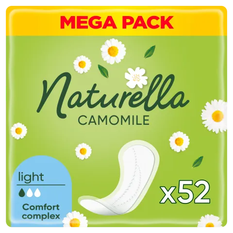 Naturella Light Kamilla Tisztasági Betét X52 termékhez kapcsolódó kép