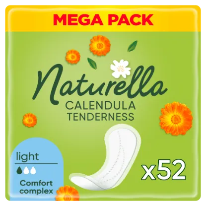 Naturella Light Calendula Tenderness Tisztasági Betét X52 termékhez kapcsolódó kép