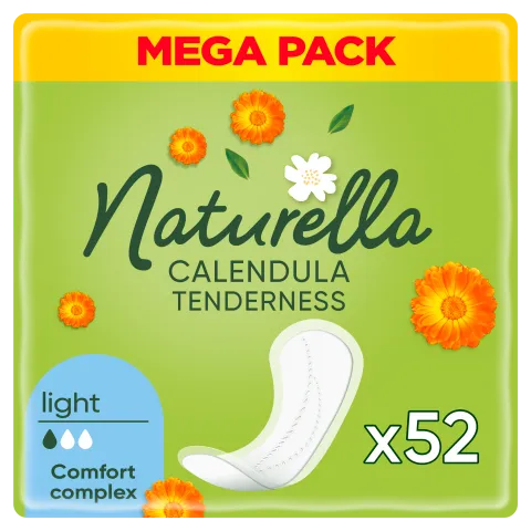 Naturella Light Calendula Tenderness Tisztasági Betét X52 termékhez kapcsolódó kép