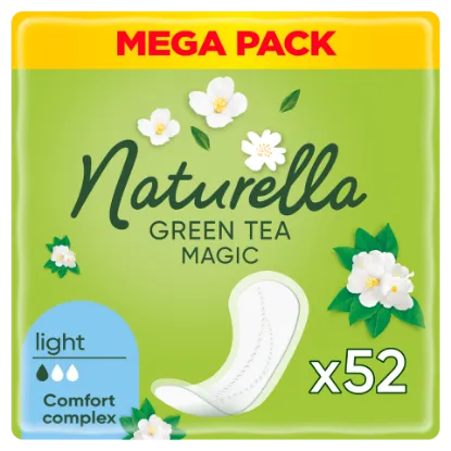 Naturella Light Green Tea Magic Tisztasági Betét X52 termékhez kapcsolódó kép