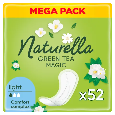 Naturella Light Green Tea Magic Tisztasági Betét X52 termékhez kapcsolódó kép