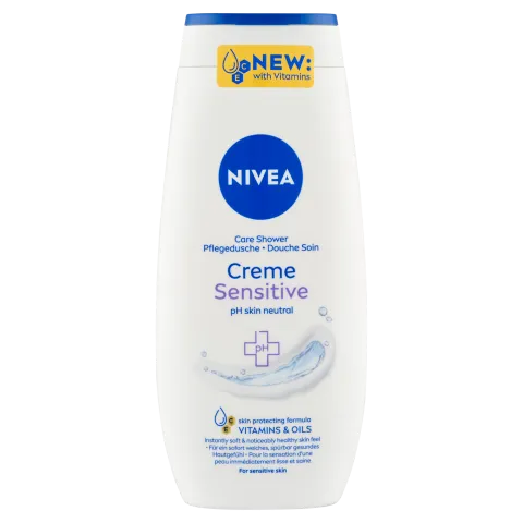 NIVEA Creme Sensitive krémtusfürdő 250 ml termékhez kapcsolódó kép