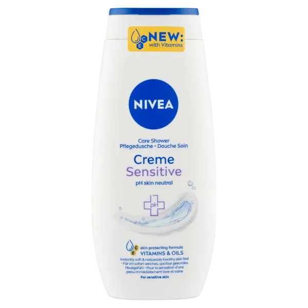 NIVEA Creme Sensitive krémtusfürdő 250 ml termékhez kapcsolódó kép