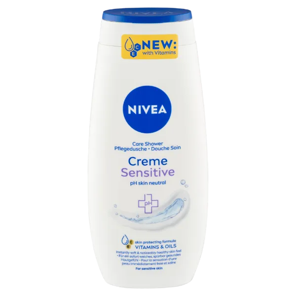 NIVEA Creme Sensitive krémtusfürdő 250 ml termékhez kapcsolódó kép