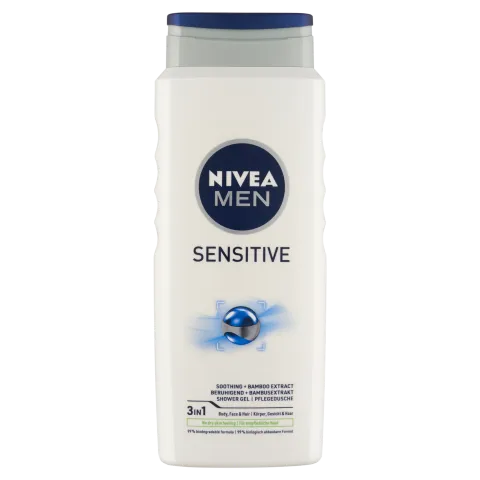 NIVEA MEN Sensitive tusfürdő 500 ml termékhez kapcsolódó kép