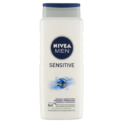 NIVEA MEN Sensitive tusfürdő 500 ml termékhez kapcsolódó kép